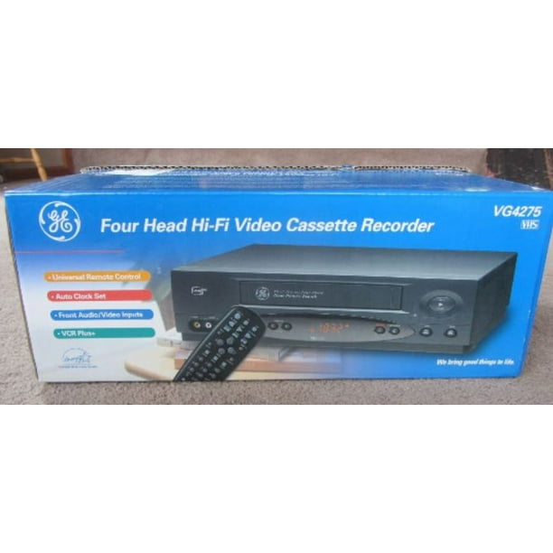 GE VG4275 Stereo HiFi Stereo VHS VCR Vhs Player (New)