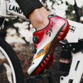 thumbnail image 4 of QJUHUNG Men‘s Gradient Color Professional Cycling Shoes  SPD Pedal Compatible  Breathable Active Sneakers For Mountain Biking And Outdoor Speed Racing, 4 of 6