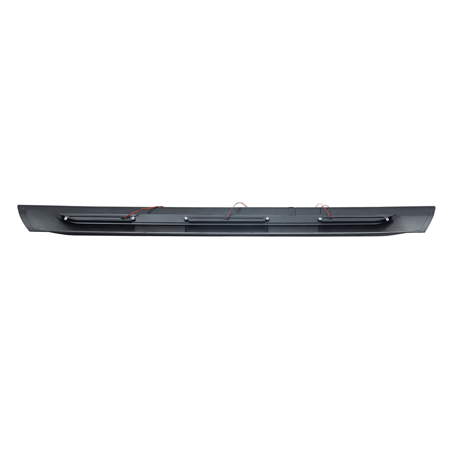 AMERICAN MODIFIED Front Hood Deflector Protector Stone Guard W/LED Amber Lights For 2021-2025 Ford Bronco 2 & 4 Door