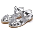 thumbnail image 1 of Chaussures Fille Princess Enfant Danse Fête Robe Sandales Plates Chaussures d'Été, 1 of 5