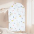 thumbnail image 2 of Unique Bargains 5 Pcs Dustproof Zipper Garment Bag for Closet Clear 47.24"x23.62", 2 of 6
