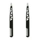thumbnail image 1 of 2 piezas pinzas para cejas de doble uso, recortador de cejas, herramienta para dar forma a las cejas, accesorios de maquillaje, negro, 1 of 5