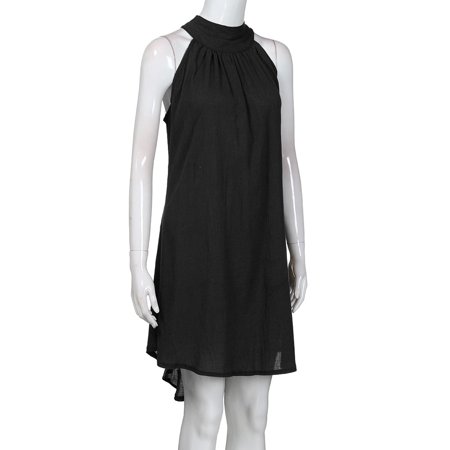 

HSMQHJWE Women Summer Dresses Casual Dresses With Pocket Womens Dress Irregular Dress Holiday Ladies Party Summer Sleeveless Beach Women S Dress Christmas Pajamas For Women Dress