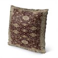 thumbnail image 3 of Oushak Burgundy Outdoor Pillow by Kavka Designs, 3 of 5