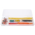thumbnail image 1 of U Shape Jumper Wires, Breadboard Jumpers Electrical 14 Lengths Pre Stripped 140Pcs with Plastic Storage Box for Electronics Experiment for Solder Circuits, 1 of 7