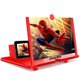 thumbnail image 1 of Amplificador de pantalla de 12 pulgadas, generación de soporte para teléfono móvil Mmobile Lupa de pantalla, para ver películas, vídeos, etc. La mejor opción para regalos (rojo), 1 of 5