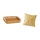 thumbnail image 5 of Cestas de almacenamiento,Cestas de almacenamiento de cocina tejidas con asas hechas a mano,Cestas de pan redondas Bandejas para servir Rectángulo,Funda de almohada,Fundas de cojín para sofá, 5 of 8