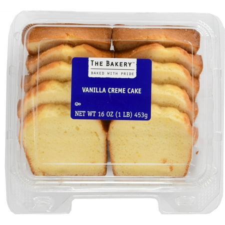 The Bakery Vanilla Creame Sliced Loaf Cake, 16 Oz