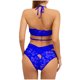 thumbnail image 4 of Lencería sexy a la moda para mujer, medias de red, encaje, flores, hueco, Sexy, cuello Halter, malla, entrepierna abierta, bragas, traje Fridja nalpqowj41827, 4 of 9