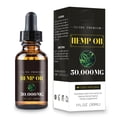 thumbnail image 1 of Aceite de semilla de cáñamo orgánico de 30ml para aliviar la ansiedad y el estrés, aceite esencial para masaje corporal, aceites esenciales para el cuidado del cuerpo, aceites de cáñamo, 1 of 5