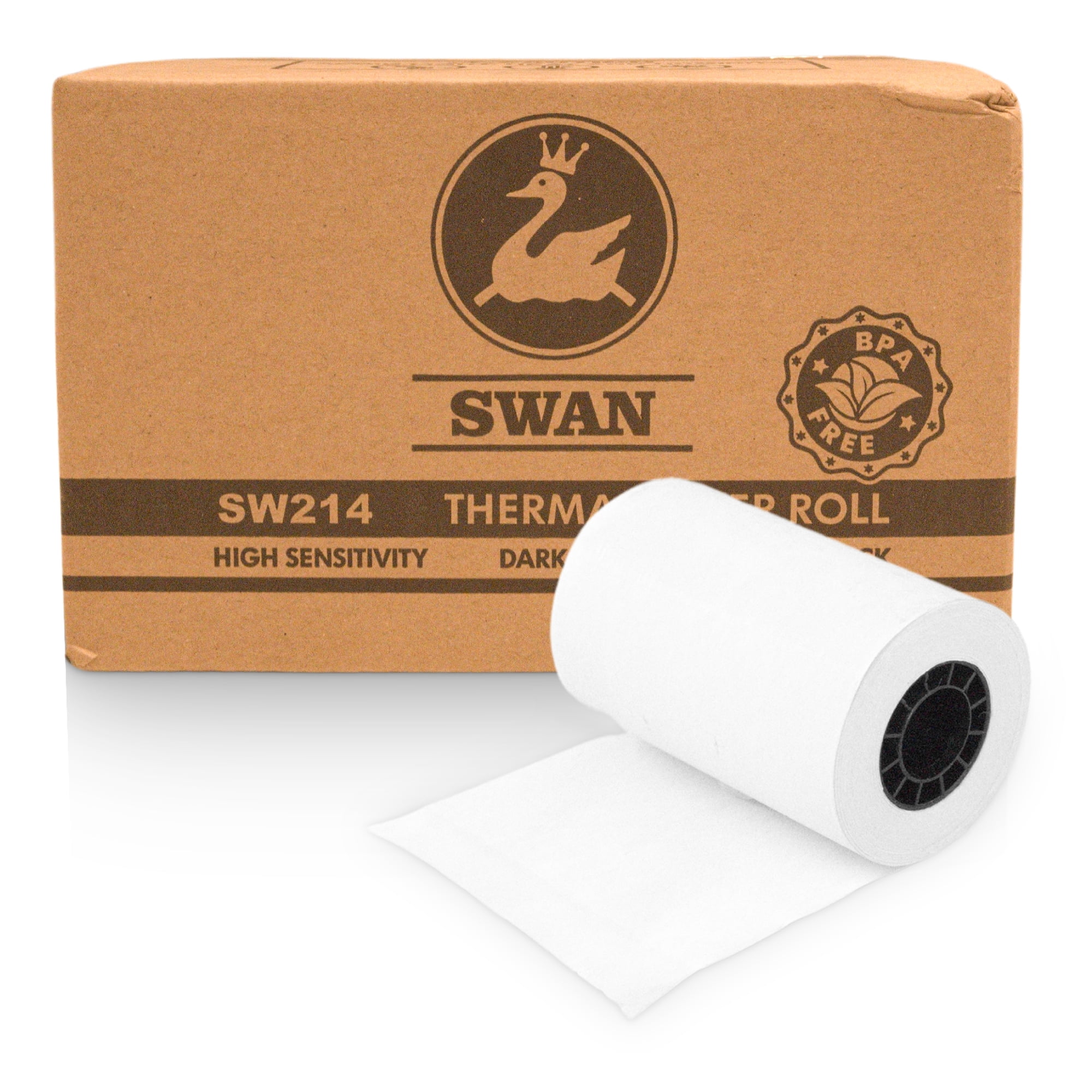 2 1/4 x 50 thermal paper 5 rolls VerifoneVX520 BPA free credit card paper rolls