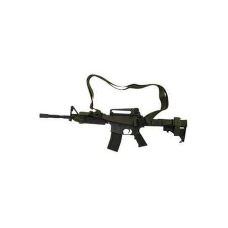 Voodoo Tactical 3 Point Rifle Sling, Black -
