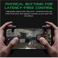 thumbnail image 4 of Game Accessories Monster Game Trigger Compatible with Black Shark 4/3 Pro. Shooting Controller Sensitive Phone Button Grip Compatible with Android and Apple/Samsung, 4 of 5