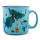 thumbnail image 3 of Taza de café Disney con el mapa de Winnie the Pooh del Bosque de los Cien Acres, 3 of 9