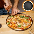 thumbnail image 5 of Pizza Pan Pizza para hornear bandeja 8 pulgadas horno hornear pan hornear suministros de hornear herramientas de barbacoa, 5 of 5