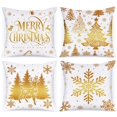 thumbnail image 2 of putnchl Merry Christmas, Throw Pillow Cover, 18 X 18 Inch, Winter Holiday, Cushion Cover Sofa Decoration, Christmas Tree, 2 of 5