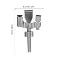 thumbnail image 2 of HINTRMENT Door Security Lock 1Pack Rectangular Shape Zinc Alloy for Hotel and Apartment, 2 of 7