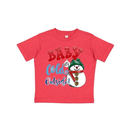 

Inktastic Baby It s Cold Outside Gift Toddler Boy or Toddler Girl T-Shirt