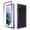Purple, variant on ELEHOLD for Samsung Galaxy S23 Ultra 6.8" 2023 Crystal Clear Case, 2-Layer Ultra-Slim Anti-Yellow PC Backplane Gradient TPU Bumper Wireless Charging Shockproof Lightweiht Rugged Case, Clear