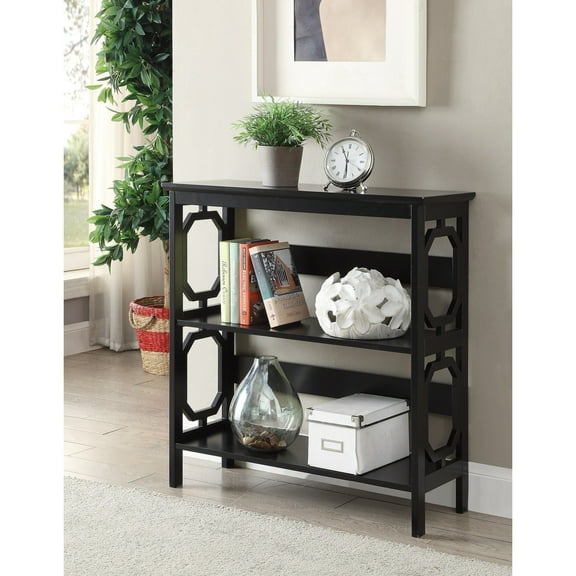 Convenience Concepts Omega 3 Tier Bookcase, Multiple Finishes