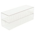 thumbnail image 2 of Estuche Contenedor Para Puntas De Uñas, Acrílico Transparente A Prueba De Polvo, 48 Orificios, Soporte Para Puntas De Uñas Que Ahorra Espacio Para Escritorio Para Profesionales, 2 of 7