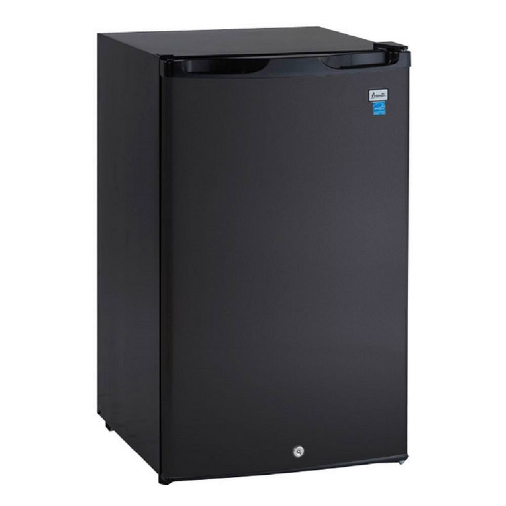 Avanti 4.4 CF AutoDefrost Refrigerator, 19 1/2"w x 22"d x 33"h, Black