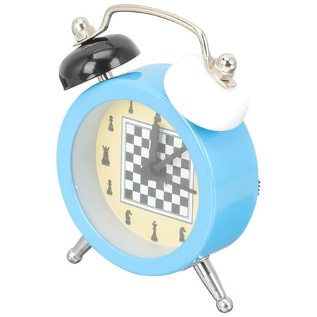 LOLIPPYY Small Battery Operated Chess Clock Alarm Timer for Bedside Table Home Use