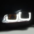 thumbnail image 3 of AKKON - For 10-14 VW GOLF GTI [Red Stripe Dual U-Halo] LED Tube Black Bazel Projector Headlight Pair, 3 of 6