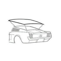 Scott Drake C7ZZ-6342084-A 1967-1968 Fastback Rear Window Weatherstrip