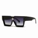 thumbnail image 1 of C1)Sunglasses Sunglasses Men's and Women's European and American Fashion Trend Sunglasses Oversized Square Bold Frame, 1 of 5