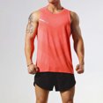 thumbnail image 2 of uikmnh Tank Tops Men Summer Athletic Tank Top for Outdoor Sports Fitness Running Breathable Loose Fit Sleeveless Crew Neck Vest Size:2XL, 2 of 4