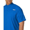 thumbnail image 3 of Camisa Columbia Tamiami II SS para hombre grande y alto, talla 4X, azul, 3 of 9