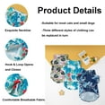 thumbnail image 2 of 3PCS Dog Hawaiian Shirts, Summer Dog Clothes Cool Breathable Costume, Beach Party Pet Apparel for Cat Small Medium Dog Green M, 2 of 5