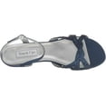 thumbnail image 5 of Touch Ups Womens Lena Wedge Sandal, Navy, 6.5 W US, 5 of 8
