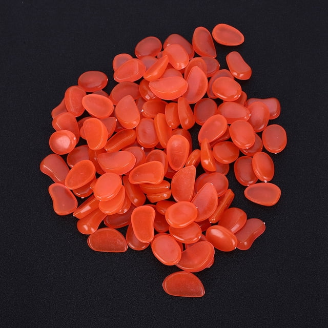 Quality Materials Luminous Stone, Indoor Aquarium Decorative Stone, For Aquarium Fish Pond Peach Red