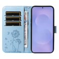 thumbnail image 4 of For Samsung Galaxy S26 FE 5G 6.7" Wallet Case ,Dandelion Embossed Pattern with Card Slots, Durable Shockproof Magnetic Flip Phone Case, PU Leather Protective Phone Cover with Kickstand,Sky Blue, 4 of 7