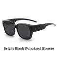 thumbnail image 1 of Typpkmm New Fashion Polarized Sunglasses Cover with Over Myopia Prescription Glasses, 1 of 7