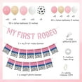 thumbnail image 5 of First Rodeo Decorations Girl Pink - Western Cowgirl Birthday Garland Kit & Banner for 1st Birthday Party, 5 of 5