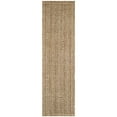 thumbnail image 3 of SAFAVIEH Natural Fiber Doreen Geometric Jute Area Rug, Natural/Brown, 2'3" x 4', 3 of 8