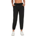 thumbnail image 6 of YouLoveIt Women's Yoga Pants Athletic Pants Quick Dry Hiking Jogger Pants Lounge Pants Athletic Outdoors Workout Pants Comfy Drawstring Loose Straight Lounge Running Pants, 6 of 8