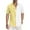Yellow, variant on EQWLJWE Western Shirts for Mens Summer Collar Shirts Casual Non Positioning Striped Print Short Sleeve Button Down Shirts Loose Fit Beach Shirts for Home Leisure
