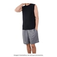 thumbnail image 3 of Playera Fruit Of The Loom para Hombre, sin Mangas Negro Talla  G, 3 of 4