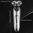 thumbnail image 2 of Rasoir Électrique Lavable 4D pour Tout le Corps Compatible 2025, Charge Rapide USB_Perfect Gift, 2 of 5