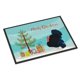 thumbnail image 1 of "Treasures""Norfolk Black Turkey"" Felpudo navideño 18""" x 27"" Multicolor" Caroline's Treasures BB9352MAT, 1 of 1