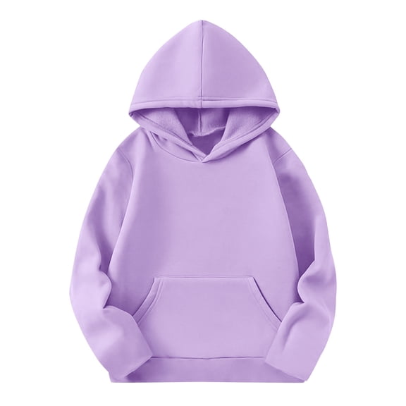 Edvintorg Hoodies for Girls 10-12 Long Sleeve Casual Hooded Pullover Top with Pocket Kids Clothes Girls