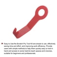 thumbnail image 5 of Unique Bargains Trim Removal Tool Kit,Internal Modification Fastener Accessories for Car Dash Audio Door Panel (Red) 5pcs, 5 of 5
