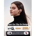 thumbnail image 3 of JOYROOM OE3 Open Ear Wireless Earbuds, Ultra-Lightweight Comfortable Clip-on Earbuds, Bluetooth 5.4 Headphones with Full Surface Touch Control, Bass Sound, IPX4 Waterproof Fit for Workout and Daily, 3 of 9