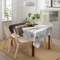 thumbnail image 6 of Marble Tablecloths Polyester Table Cloth for Kitchen Dinning Table Modern Washable Table Cover for Parties Wedding Picnic, 6 of 6