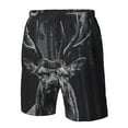 thumbnail image 4 of Logiee Majestic Forest Stag Print Mens Swim Trunks Quick Dry Board Shorts,Breathable Hawaii Beach Shorts Swimwear Bathing Suits-X-Large, 4 of 6