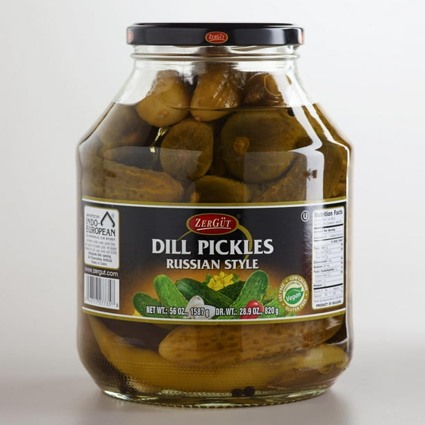 Zer Gut Zergut Russian Style Dill Pickles 56oz